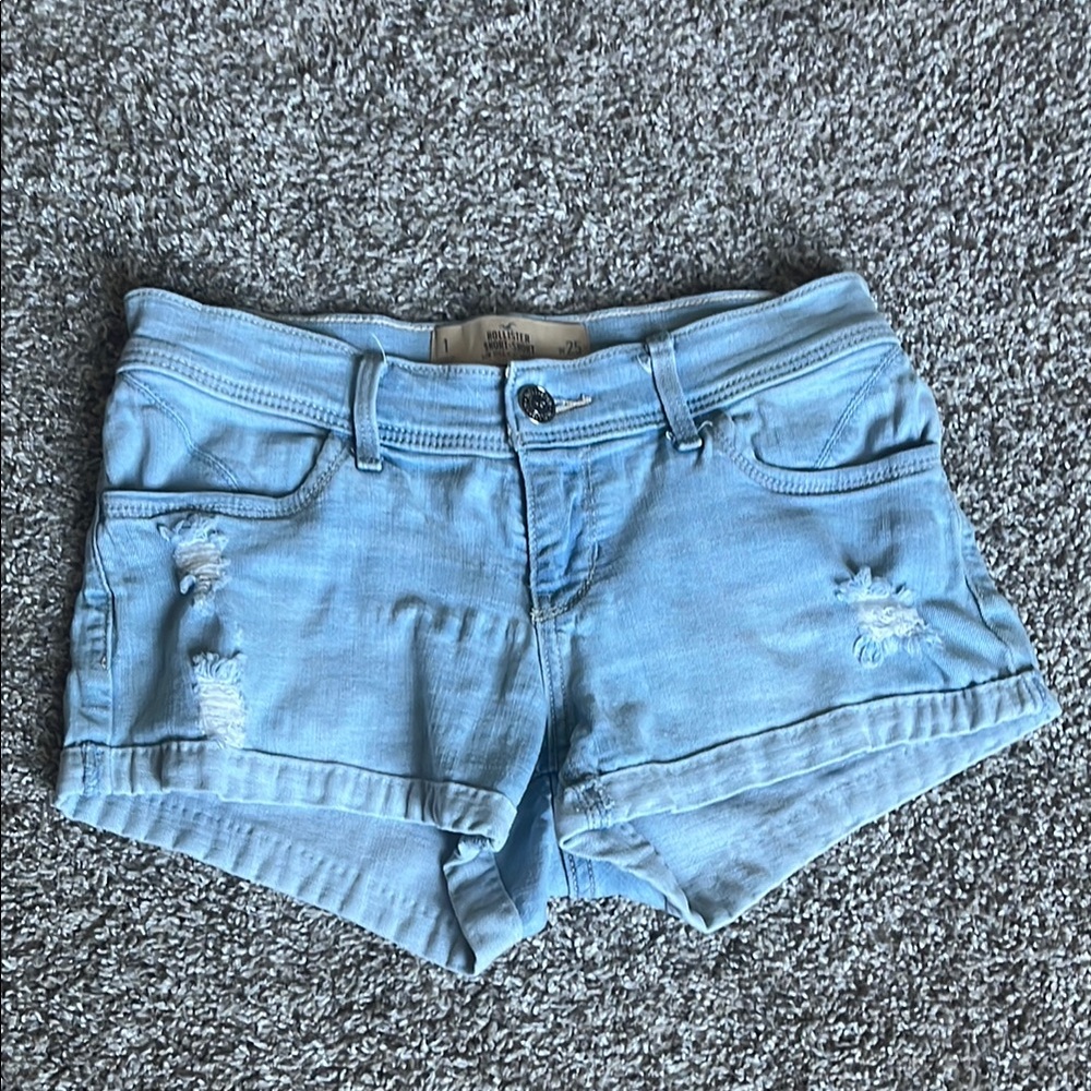 Hollister Denim Short Shorts